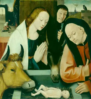 The Nativity - The Adoration of the Christ Child