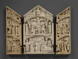 The Nativity with the Adoration of the Magi, the Crucifixion and the Last Judgement