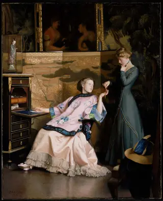 The New Necklace, by William McGregor Paxton