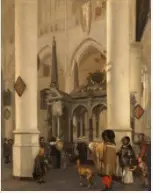 The Nieuwe Kerk in Delft with the Tomb of William the Silent