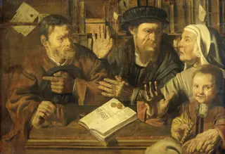 The notary's office, by Jan Woutersz Stap