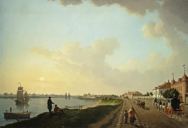 The Outskirts of St Petersburg near the Porcelain Factory