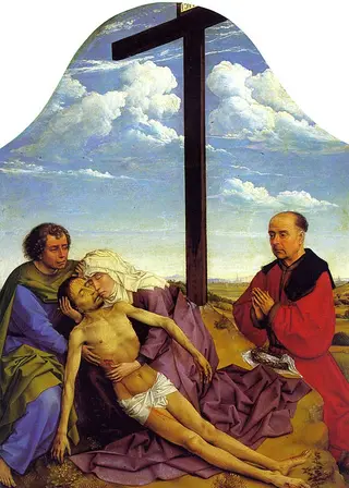 The Pietà, by Rogier van der Weyden