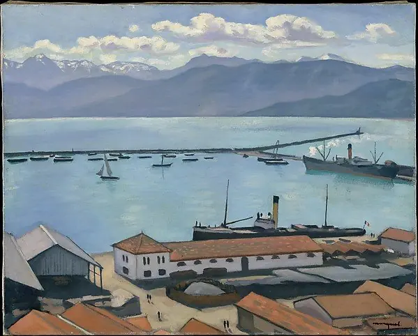 The Port de Bougie, Algiers, in Sunlight