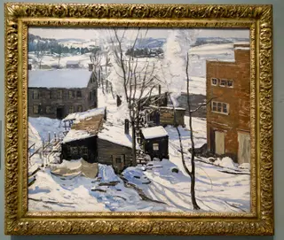 The Powerhouse, Falls Village, Connecticut, by Walter Elmer Schofield