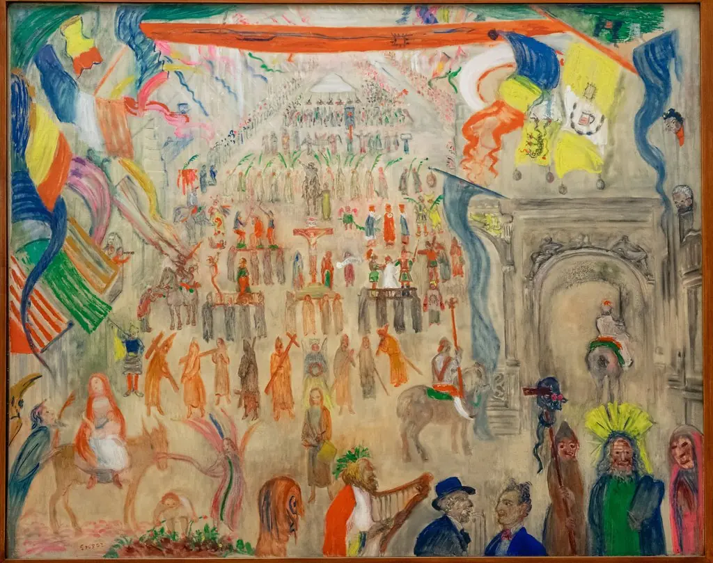 The Procession of the Penitents at Furnes