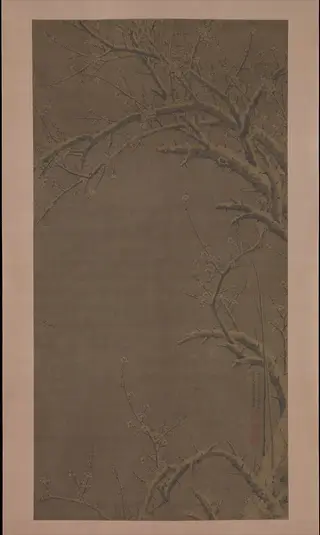 明   徐敬   嵗寒清白圖   軸|The Pure Whiteness of Winter, by Xu Jing