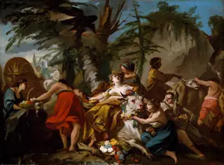The Rape of Europa, by Jean-Baptiste Marie Pierre