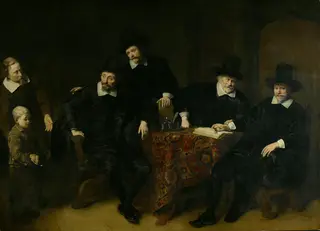 The Regents of the Leper's house in Amsterdam in 1649, by Ferdinand Bol