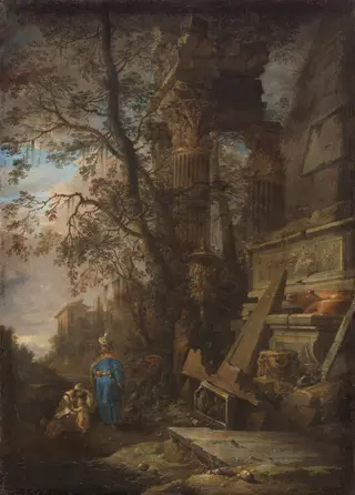 The Repudiation of Hagar, by Philips Augustijn Immenraet