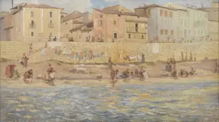 The River Liri. Italy