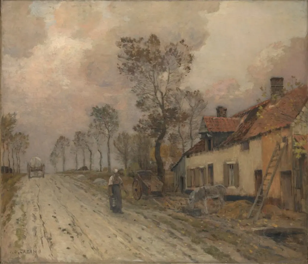 The Route Nationale at Samer