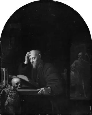The Scholar and Death