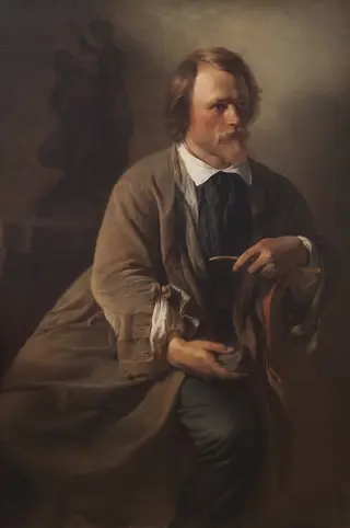 The Sculptor Jens Adolf Jerichau, the Artist's Husband