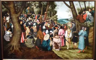 The Sermon of John the Baptist, by Pieter Brueghel the Younger