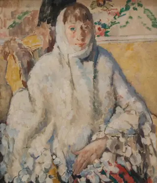 The Sick Woman with the White Shawl