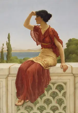 The Signal, by John William Godward