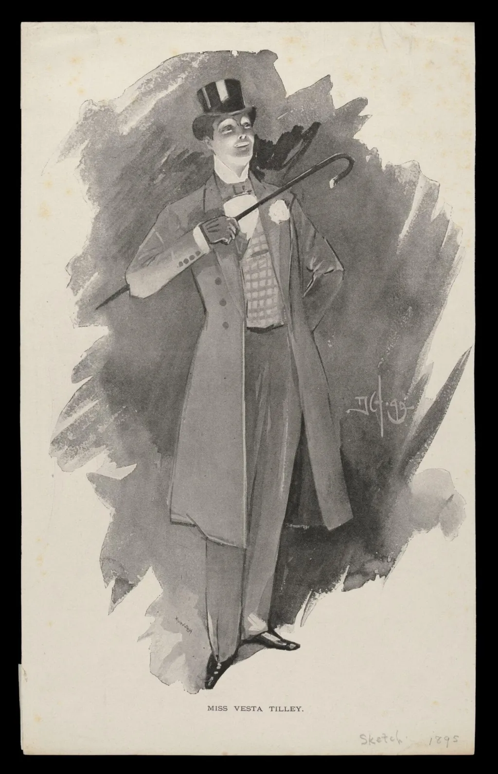 H Beard Print Collection, by The Sketch, 1895