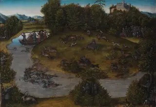 The Stag Hunt of the Elector Frederic the Wise (1463-1525) of Saxony