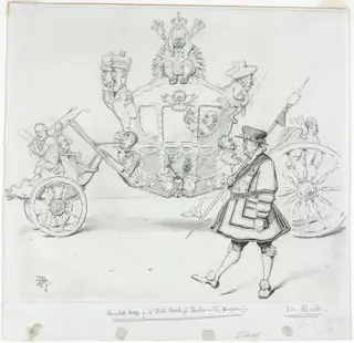 The Stagecoach for Parliamentary Purposes (recto)