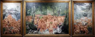 The Stream, by Léon Frédéric