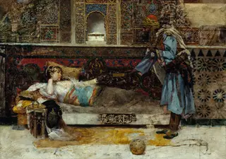 The Sultan's Gift, by Antonio Fabrés