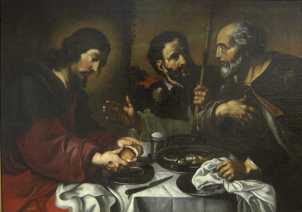 The Supper at Emmaus, oil, 1601