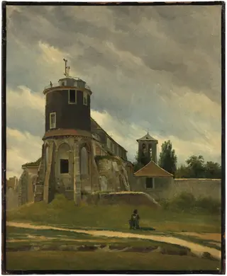 The Telegraph on the Church Saint Pierre in Montmartre, Paris