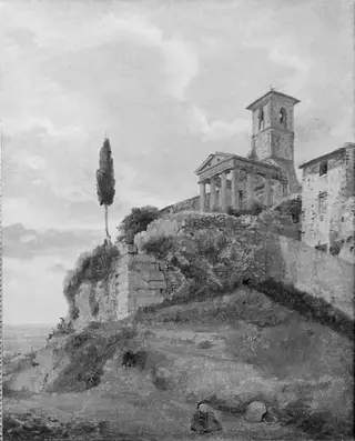 The Temple of Hercules at Cori
