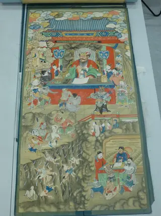 The Ten Kings of Purgatory: King of Mount Tai of the Seventh Court