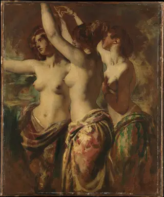 The Three Graces, by William Etty