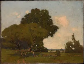 The Trees, Early Afternoon, France, by William A. Harper