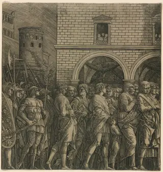 The Triumph of Caesar: The Senators