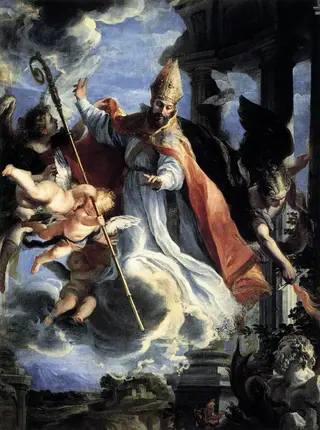 The Triumph of Saint Augustine, by Claudio Coello
