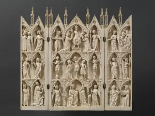 The Virgin and Child, the Crucifixion and the Last Judgement