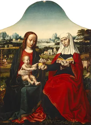 The Virgin and Child with Saint Anne