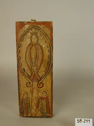 The Virgin Mary and Two Saints