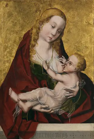 The Virgin Nursing the Child