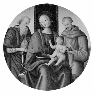 The Virgin with the Blessing Child and Saints