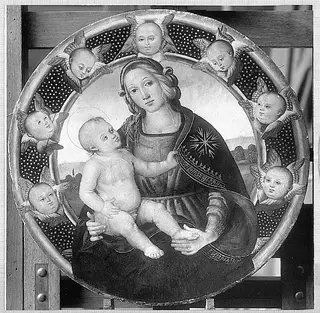 The Virgin with the Child and Cherub