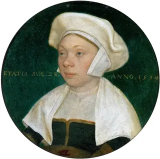 The wife of a servant of King Henry VIII, by Hans Holbein the Younger