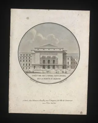 Theatre de L'Opera Boulevard de La Pote St. Martin