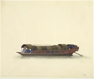 Theatrical Troupe's Boat