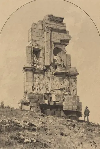 Monument of Philopappos, by Themistocles von Eckenbrecher
