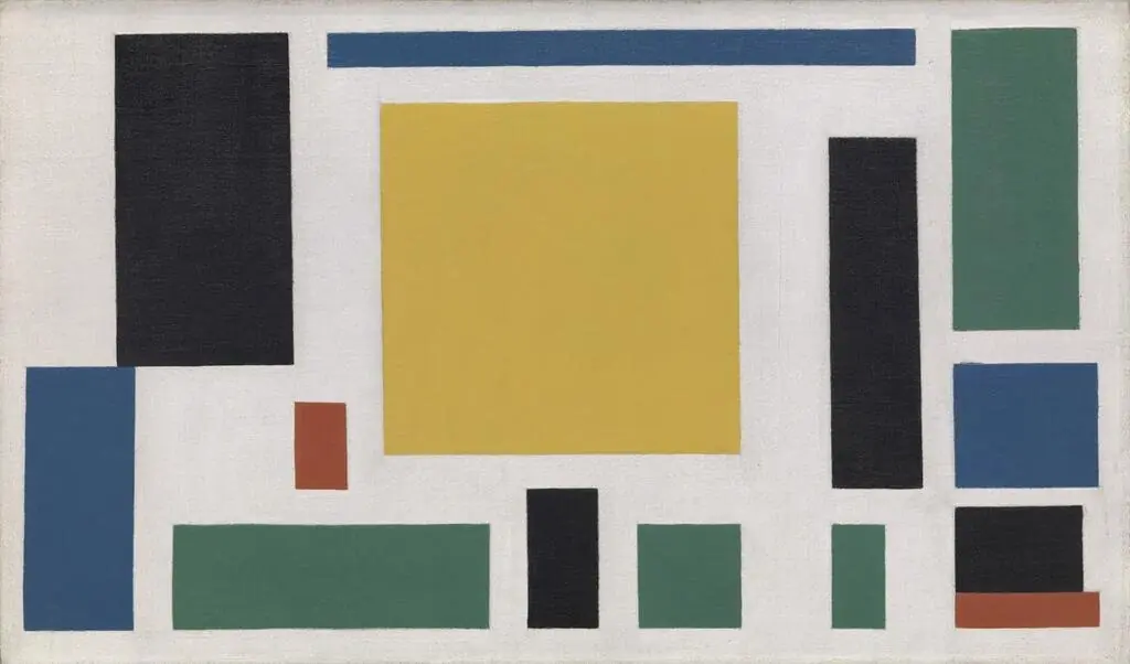 Composition VIII (The Cow), by Theo van Doesburg