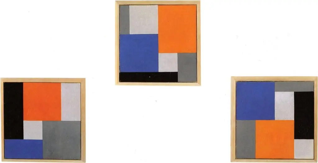Composition XVIII in Three Parts, by Theo van Doesburg