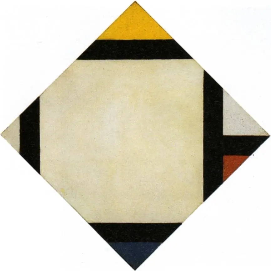 Contra-Composition VII, by Theo van Doesburg