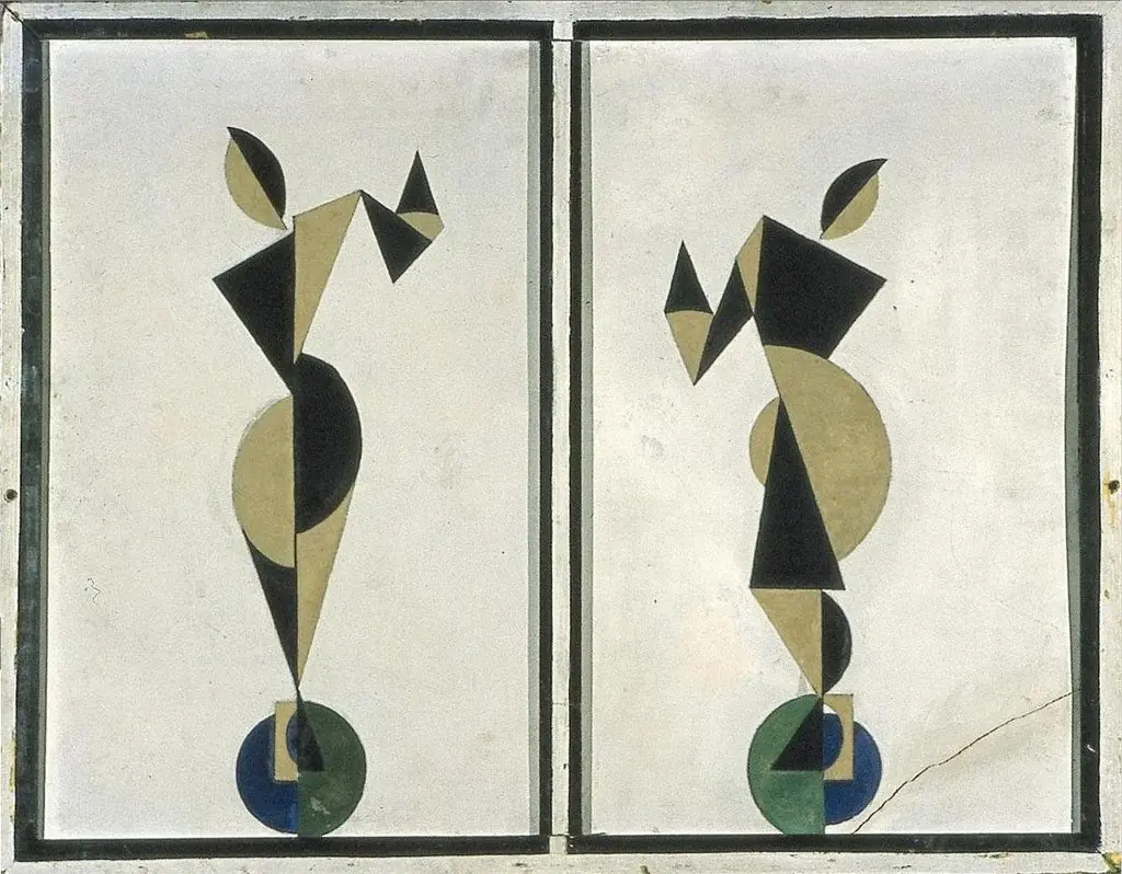 Dancers, by Theo van Doesburg