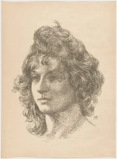 Etude, by Théo van Rysselberghe