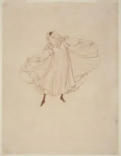 Loïe Fuller, by Théo van Rysselberghe